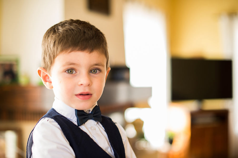 Tenue de mariage pour un enfant